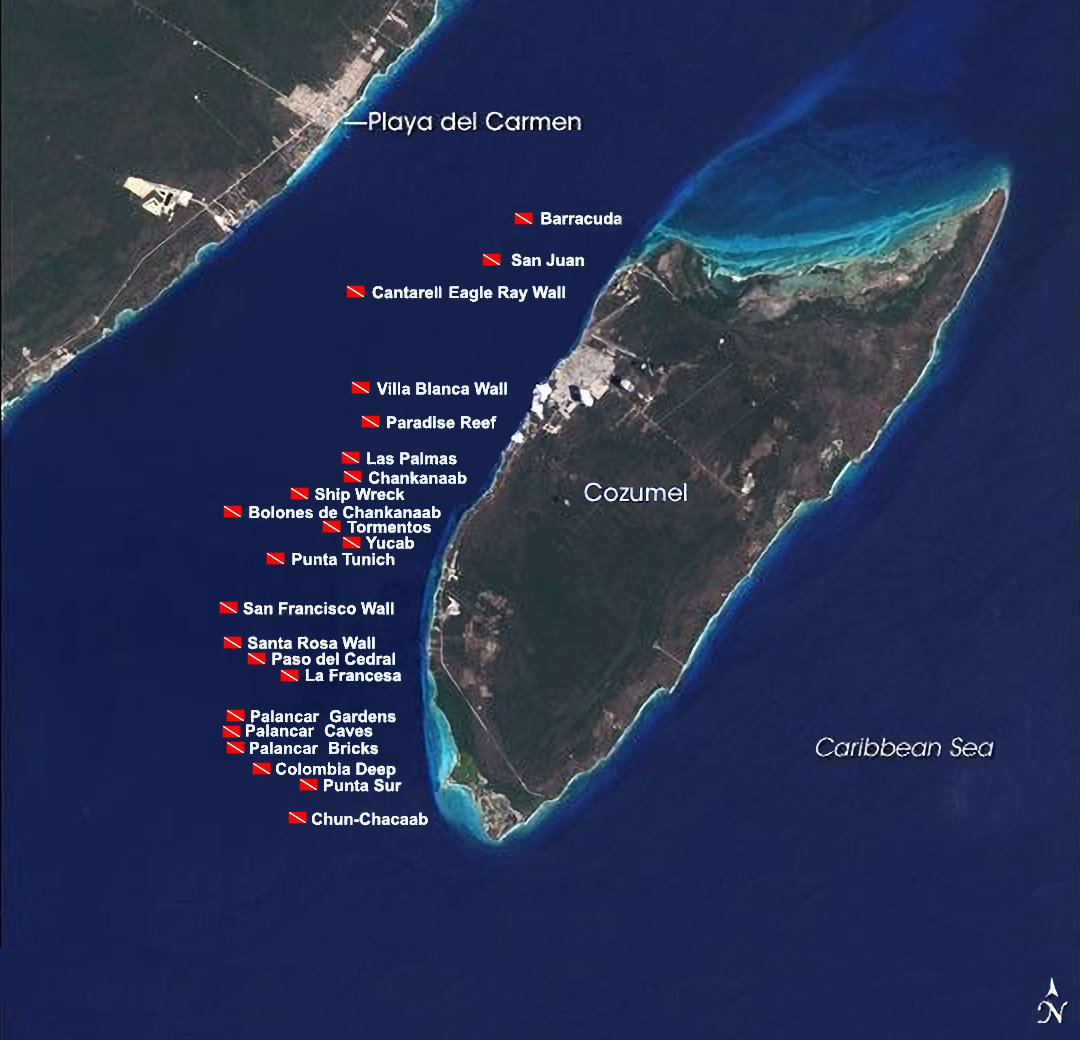 Cozumel Divesites